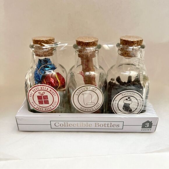 Target Dollar Spot Set of 9 Collectible Miniature Bottles 2022 - Picture 4 of 4